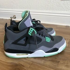 Air Jordan 4 Green Glow sz 8